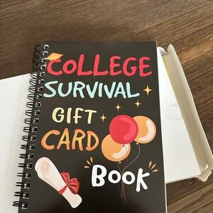 Gift card book